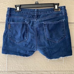 Paige Peg Skinny Cutoff Jean Shorts